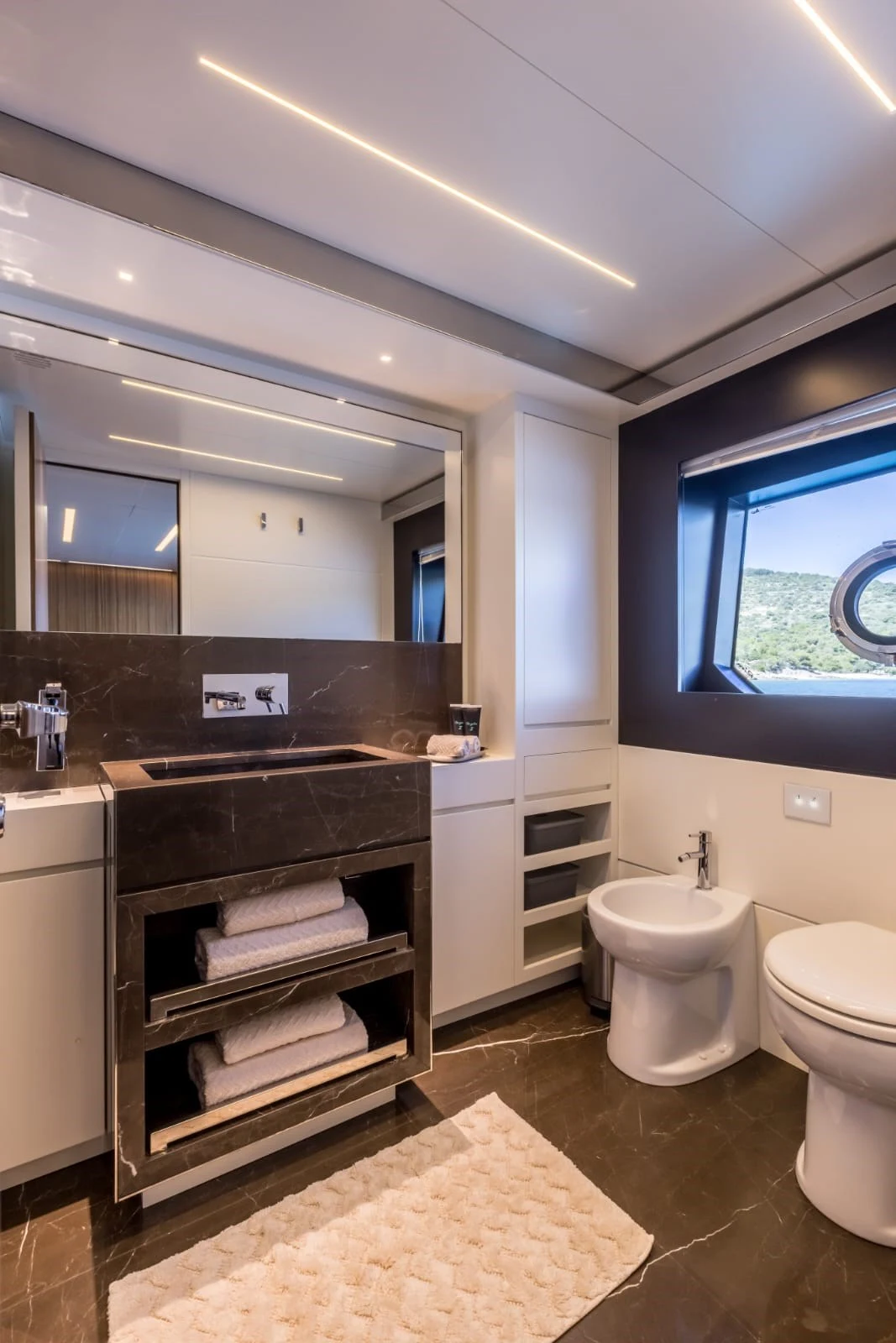 Galley aboard YOYITA II